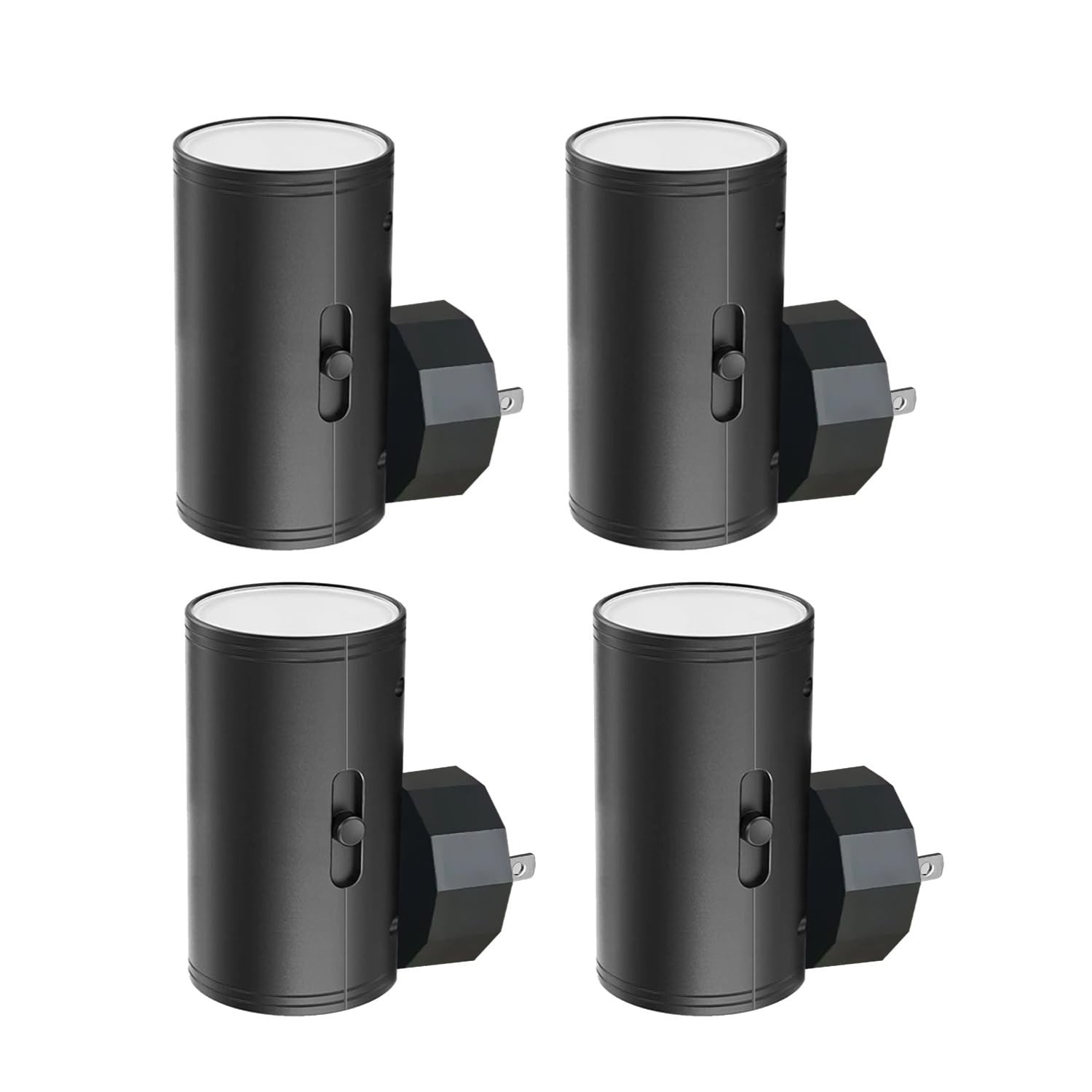 4 Pack Dimmable LED Night Light Plug-in with Dusk to Dawn Sensor, 5000K Dayli...
