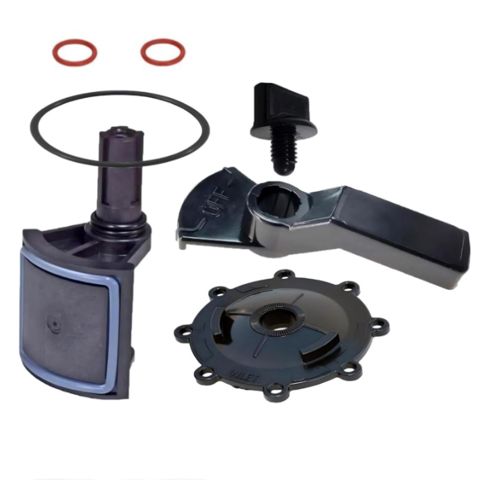 3-Port Pool Valve Rebuild Kit 4603 Knob For Jandy Never Lube Positive Seal 4717