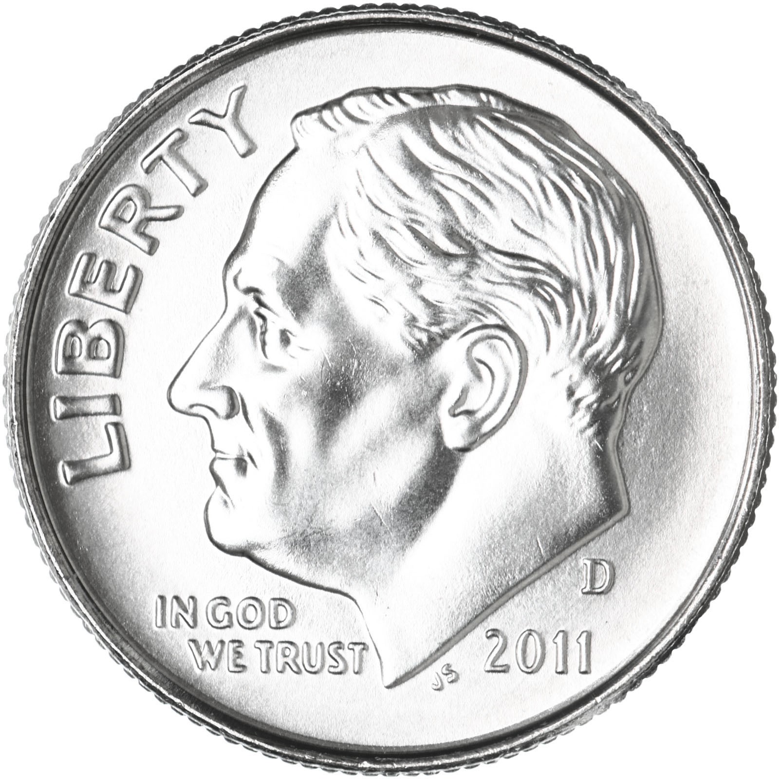 2011 D Roosevelt Dime Gem BU US Coin
