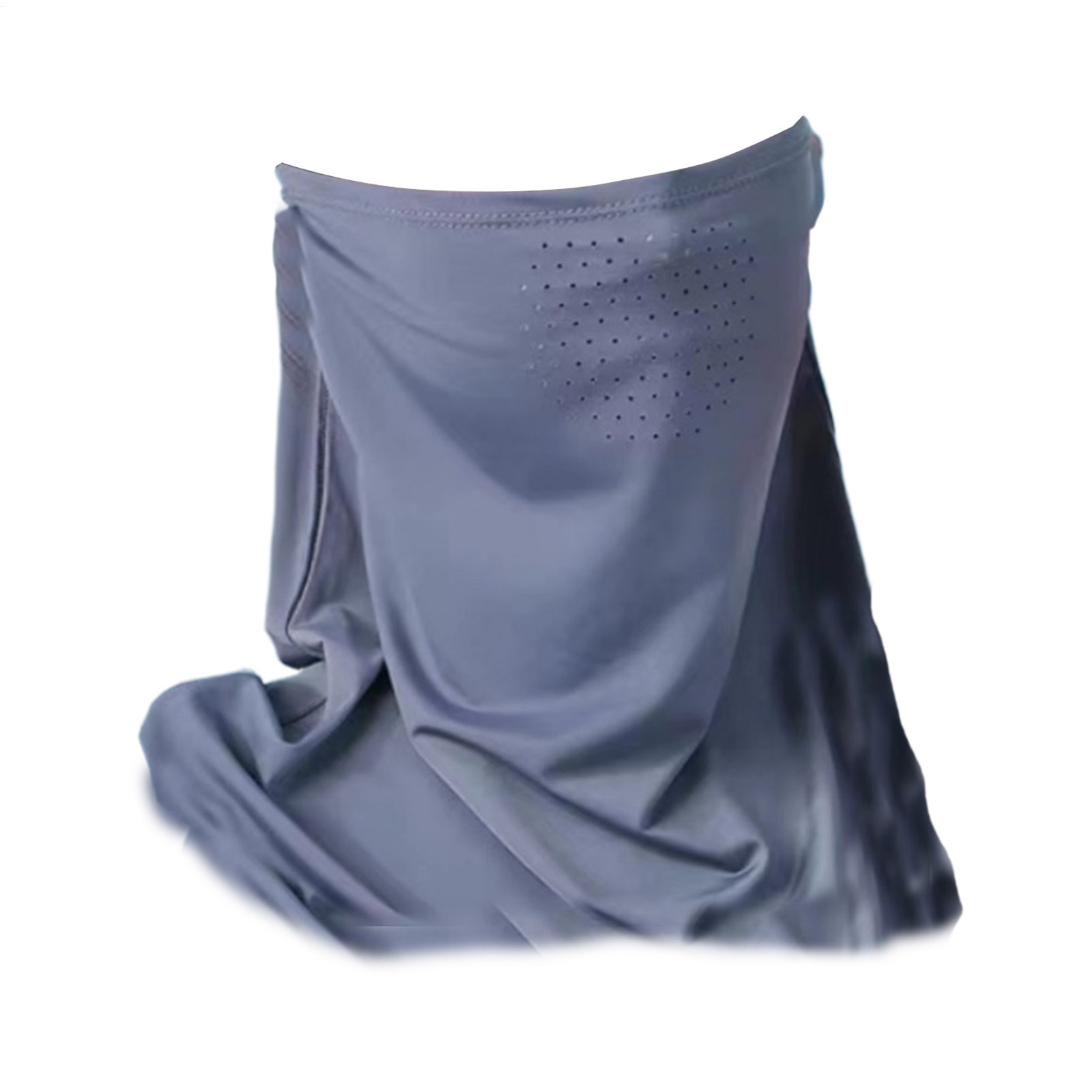 UV Face Cover UPF 50+ Face Scarf Cover Cooling Facial Shield With Ear Loops