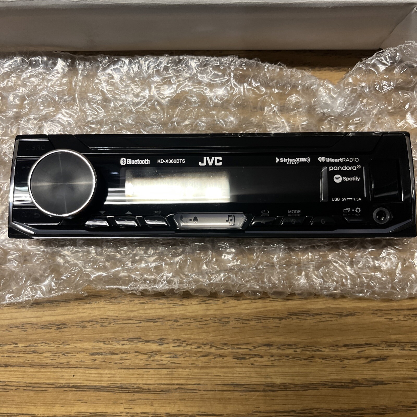 NEW - JVC KD-X360BTS Faceplate Only