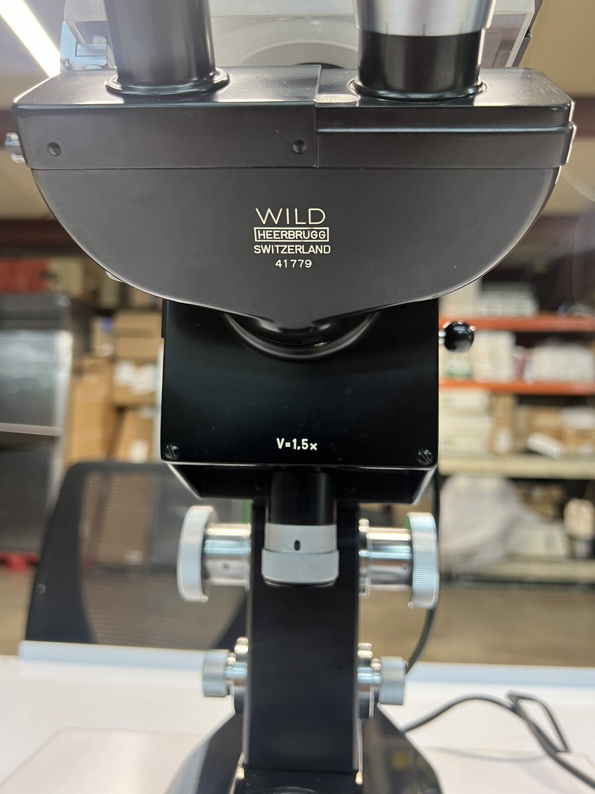 Wild Heerbrugg Swiss M50 Binocular Microscope