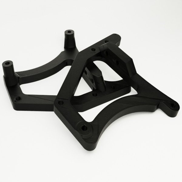 Tamiya Clodbuster Bullhead Bumper Servo Mount Relocation Brackets Front / Rear