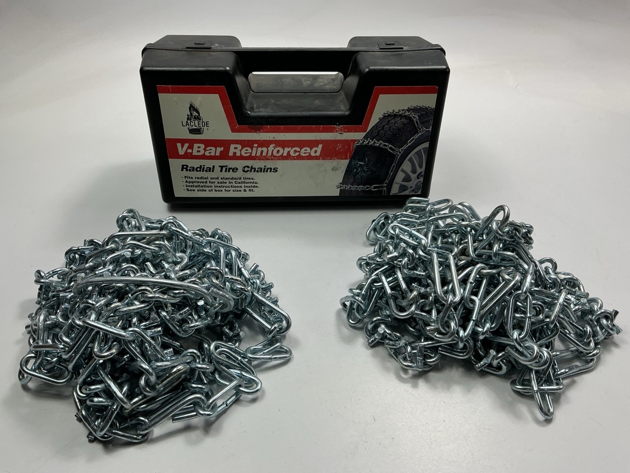 LACLEDE 1830 Tire Snow Chains PAIR 185/70R14, 195/70R14, 185/70R14, 185/70R15