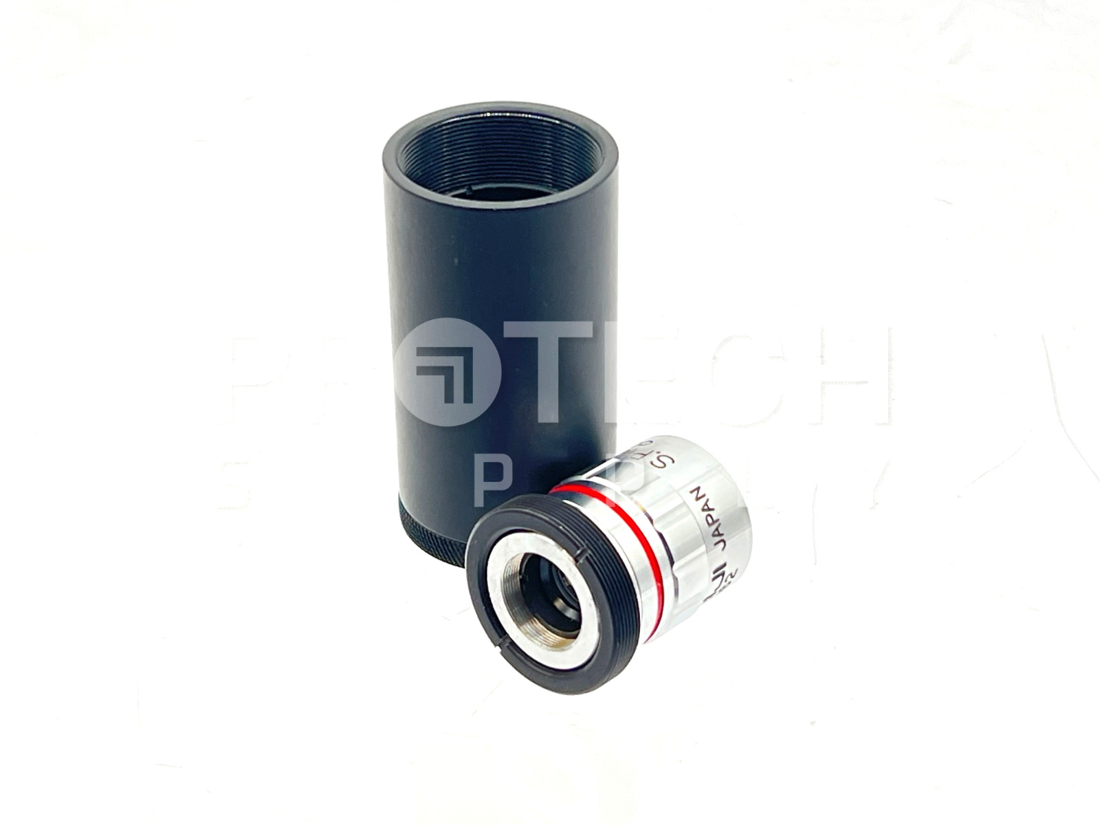 Meiji 14962 Microscope Objective S.Plan M5X/0.10 GUARANTEED