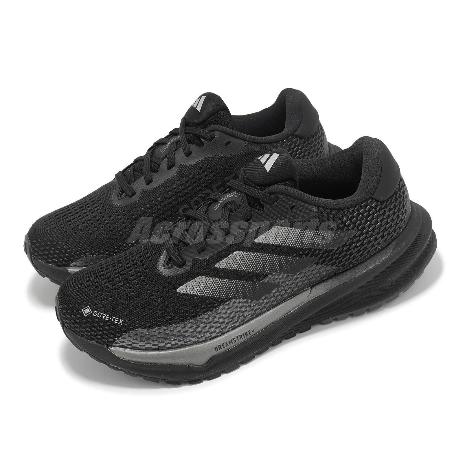 adidas Supernova M GTX Gore-Tex Men Core Black Iron Unisex Running Shoes ID6306