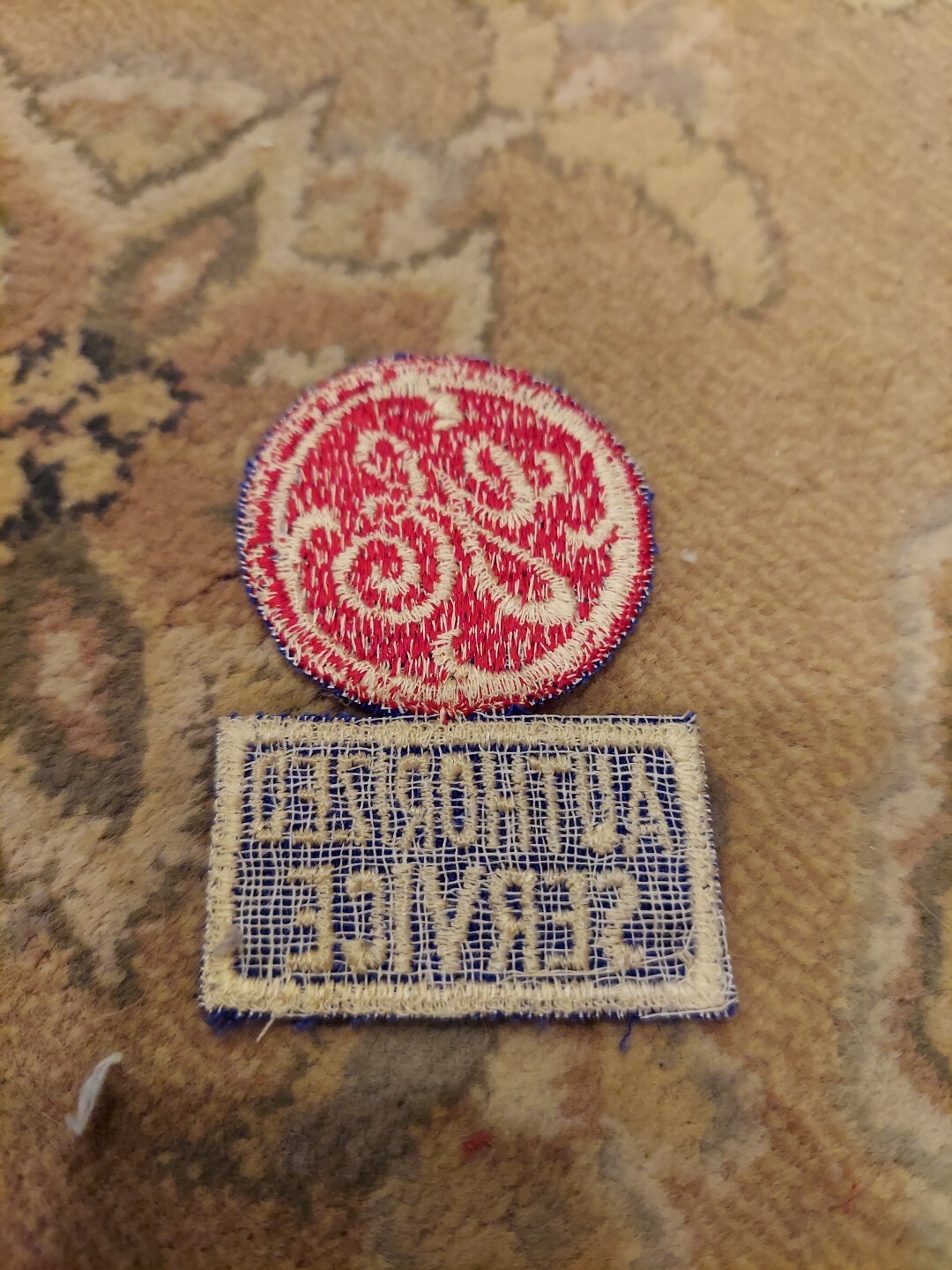 Vintage General Electric Authorized Dealer Jacket Uniform Patch, 2"