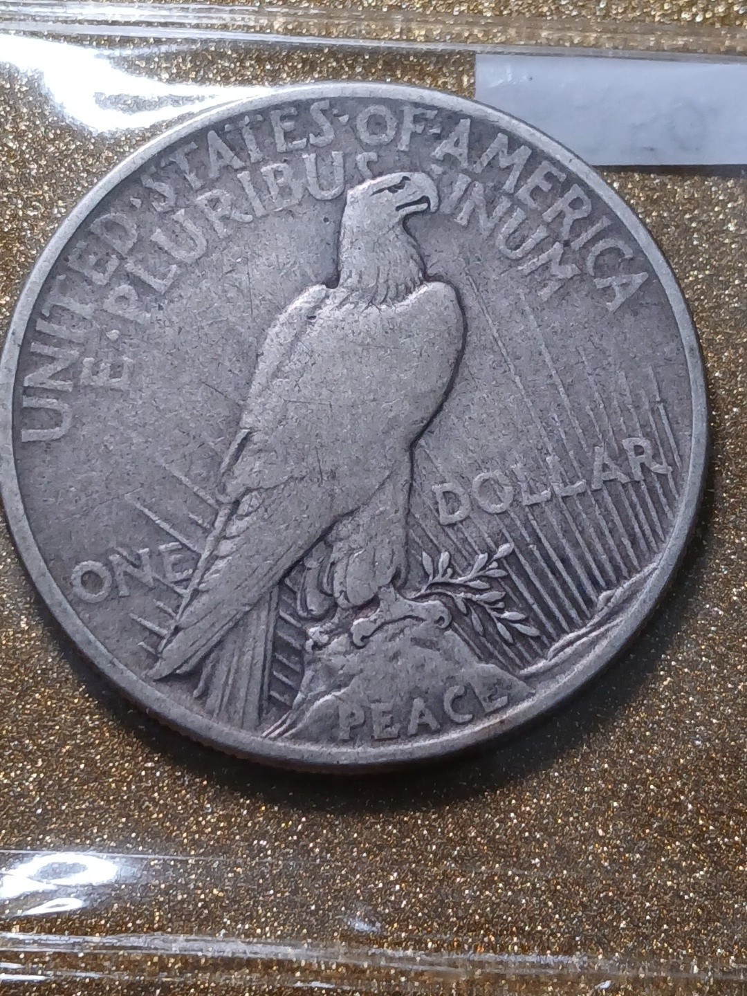 1921 Peace High Relief 1st Year Key Date