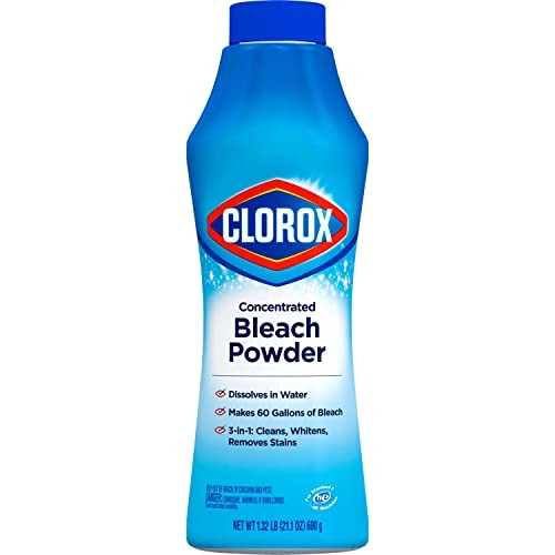 Clorox Concentrated Bleach Powder, 21.1 oz Ounce (Pack of 1)