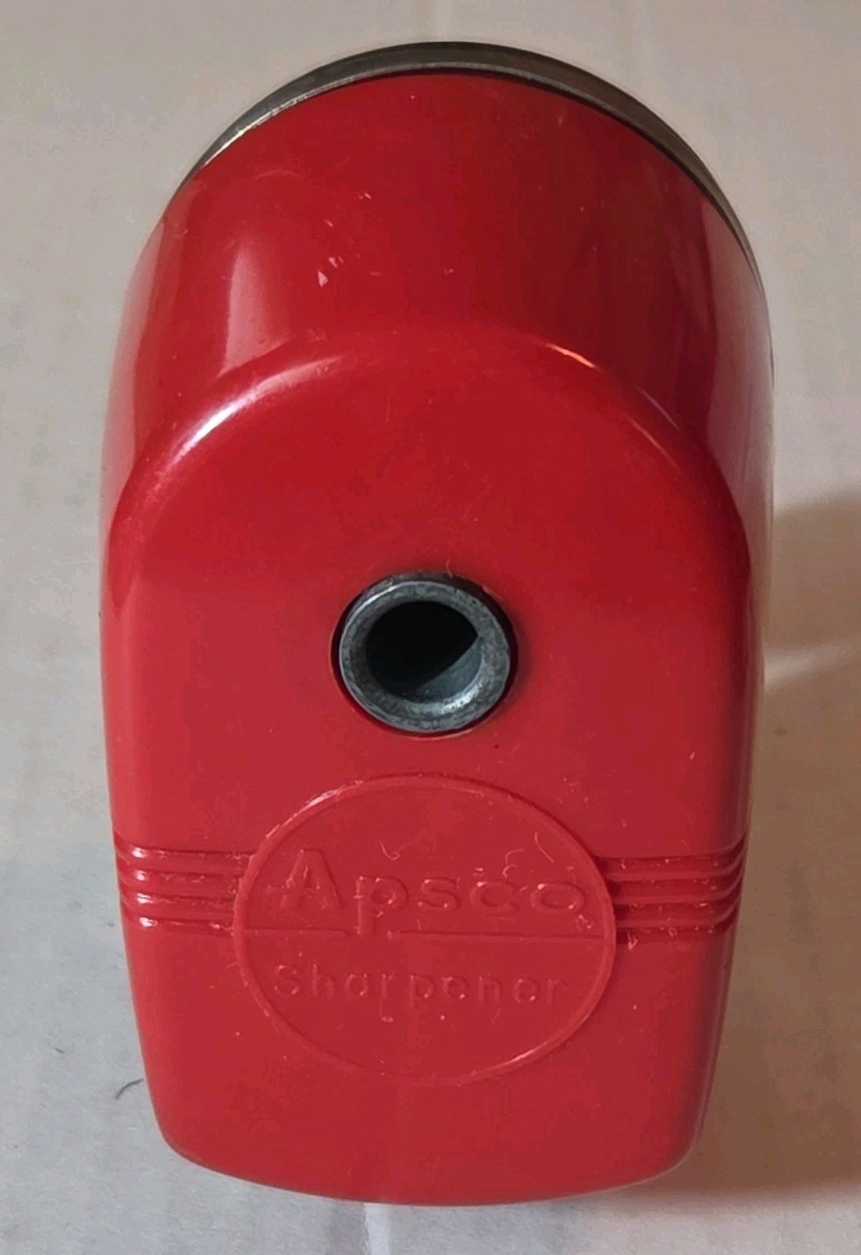 Vintage Red APSCO Berol Wall/Table Mount Manual Pencil Sharpener