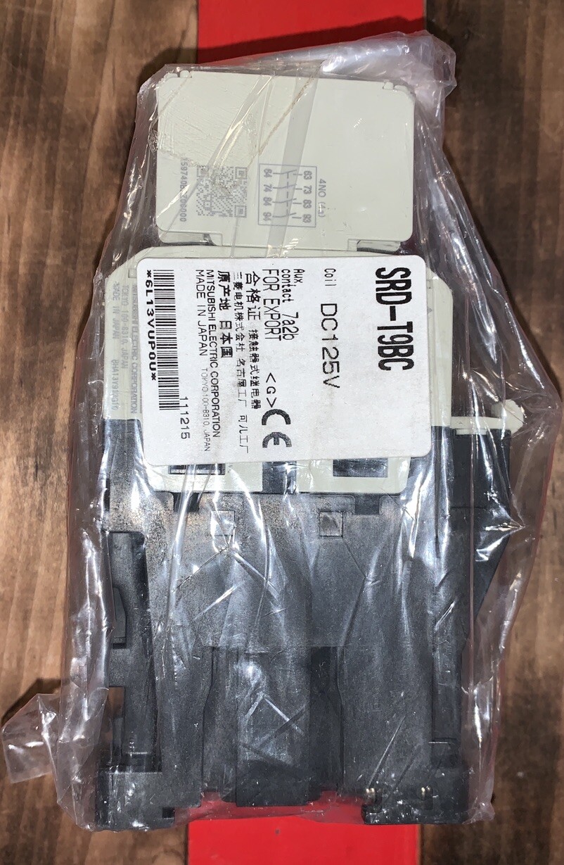 Mitsubishi SRD-T9BC COIL DC125V Solid State Overload/Relay    ONE PIECE