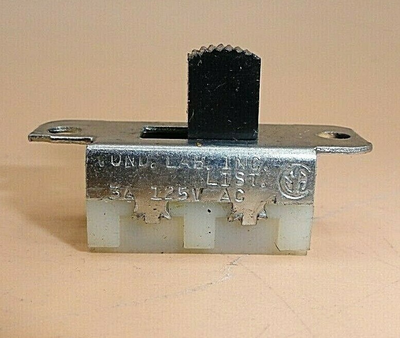 STACKPOLE SLIDE MOMENTARY SWITCH 3A/125Vac (LOT OF 20 )