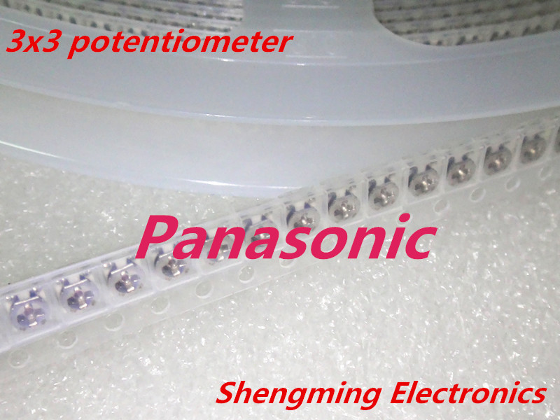 2000PCS SMD 20K ohm 3X3 Potentiometer Trimmer Resistor EVM3ESX50B24