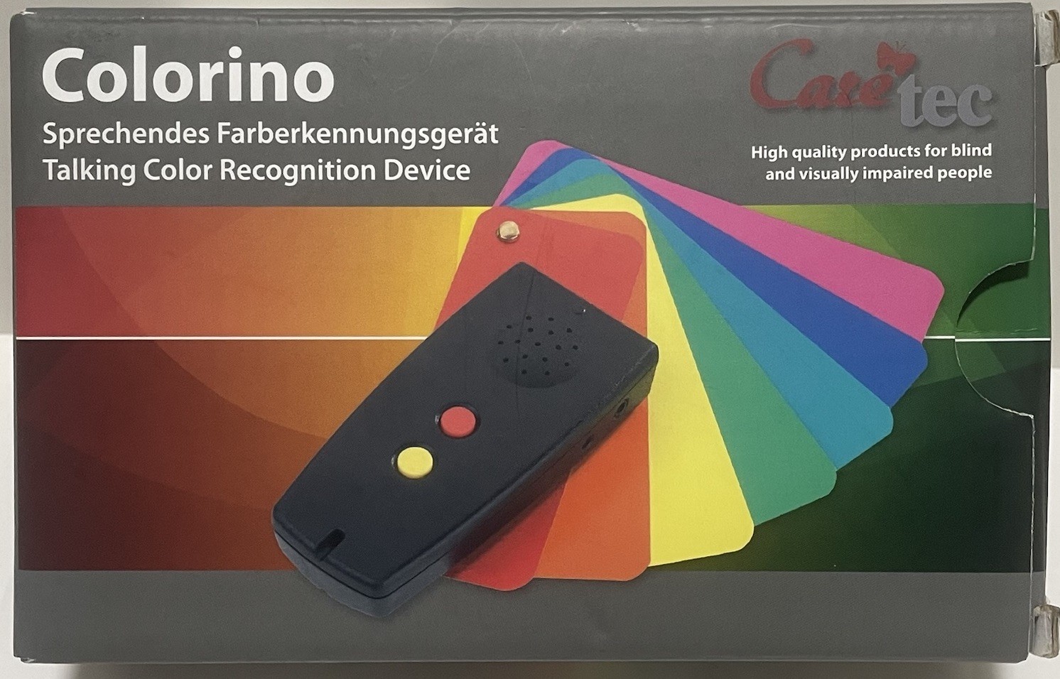 Caretec Colorino Talking Color Recognition Device For Visually Impaired Open Box