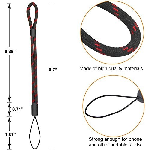 Adjustable Wrist Lanyard Hand Strap for Camera Flash Drive Key Small Device 6