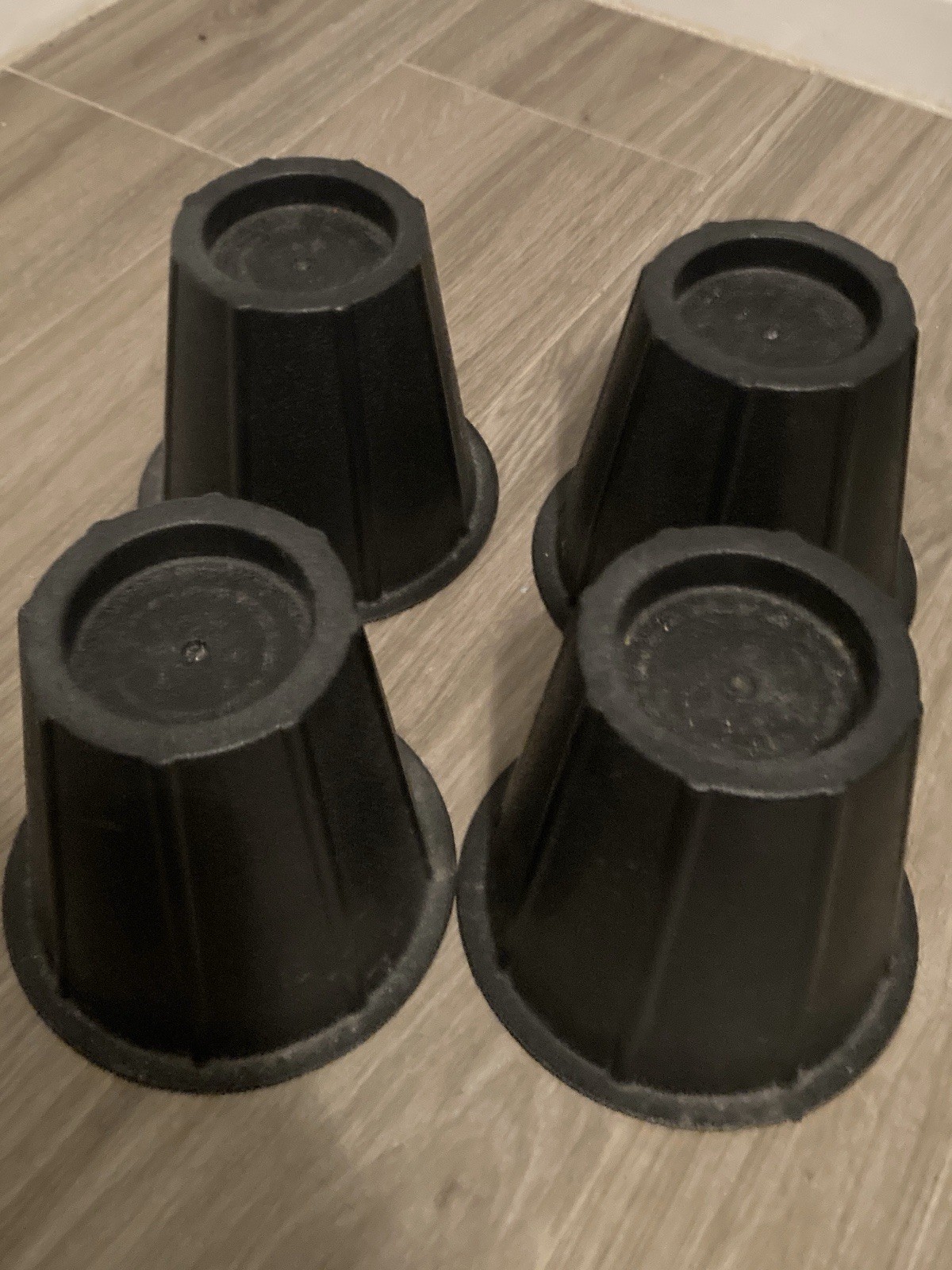 Bed Risers 6 Inch, Heavy Duty Circle Furniture Frame Lift for Couch, Chair, Desk
