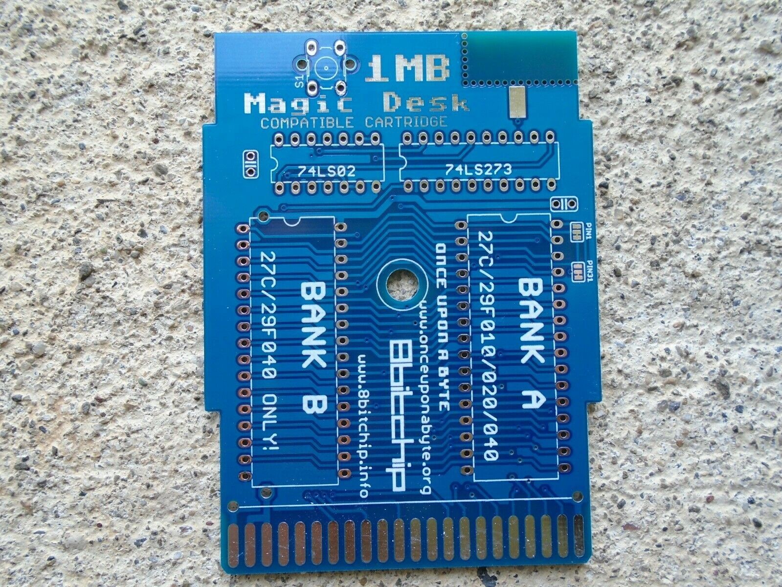 *ASSEMBLED* C64 Commodore 64 1MB Magic Desk Compatible Cartridge PCB