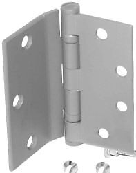 1138 PC4HN USP 4-1/2" Plain Bearing Half Surface Hinge, Fixed Pin, Prime Coat