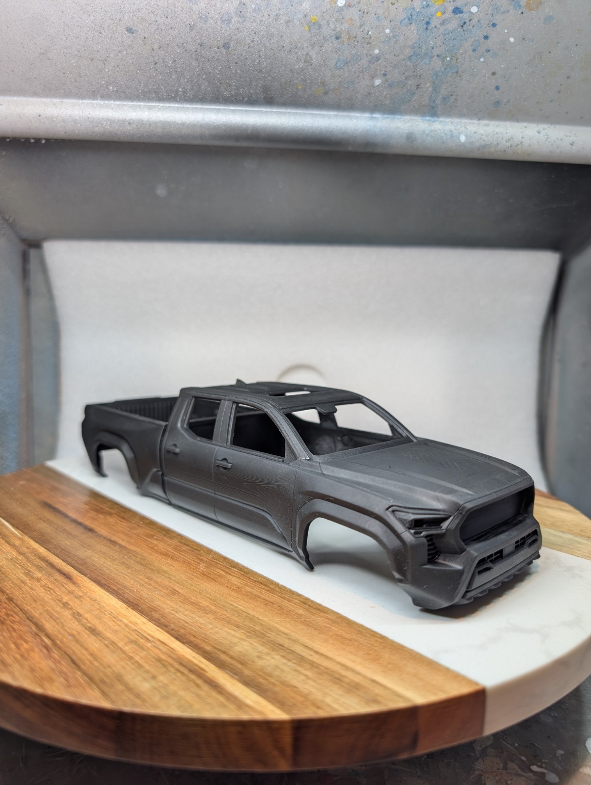 SCX24 TRX4M Toyota Tacoma Trailhunter Body "Kit Form"