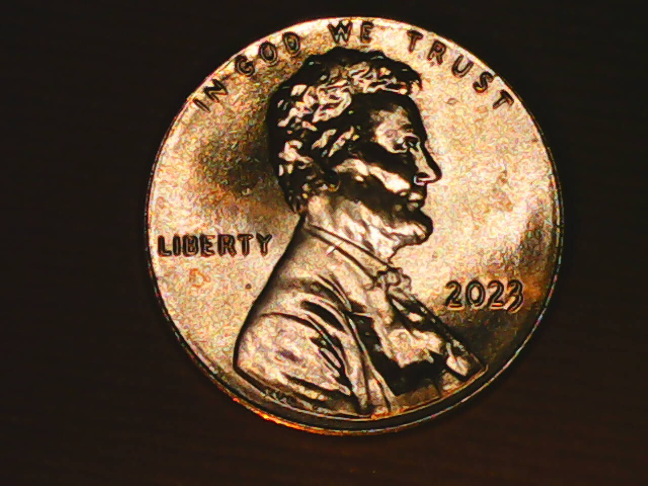 2023 Penny Die Crack Reverse