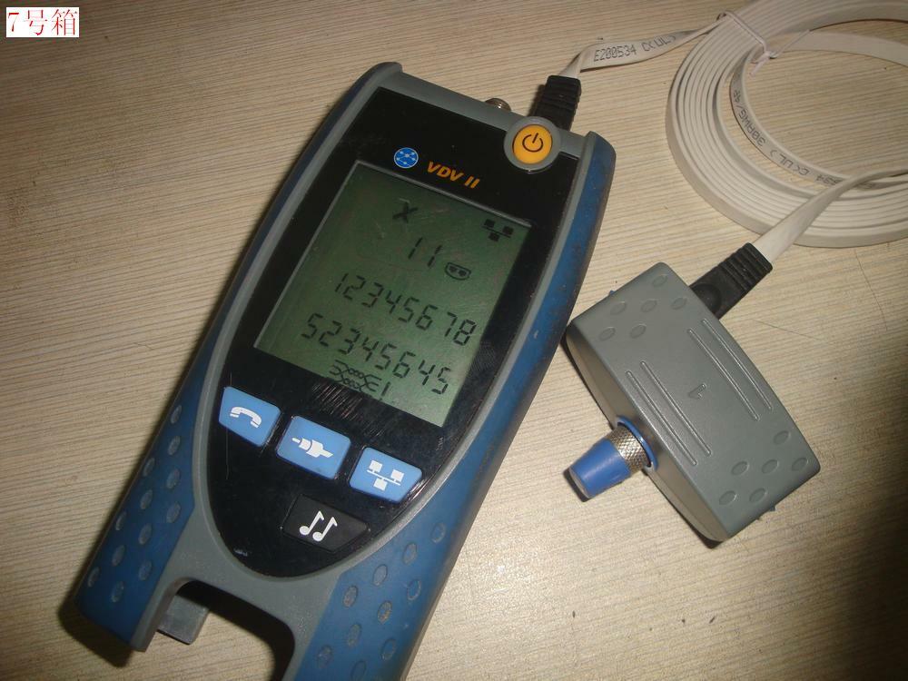 Fault BAD IDEAL Networks VDV II RJ-45, RJ-11, F-Type Cable Tester