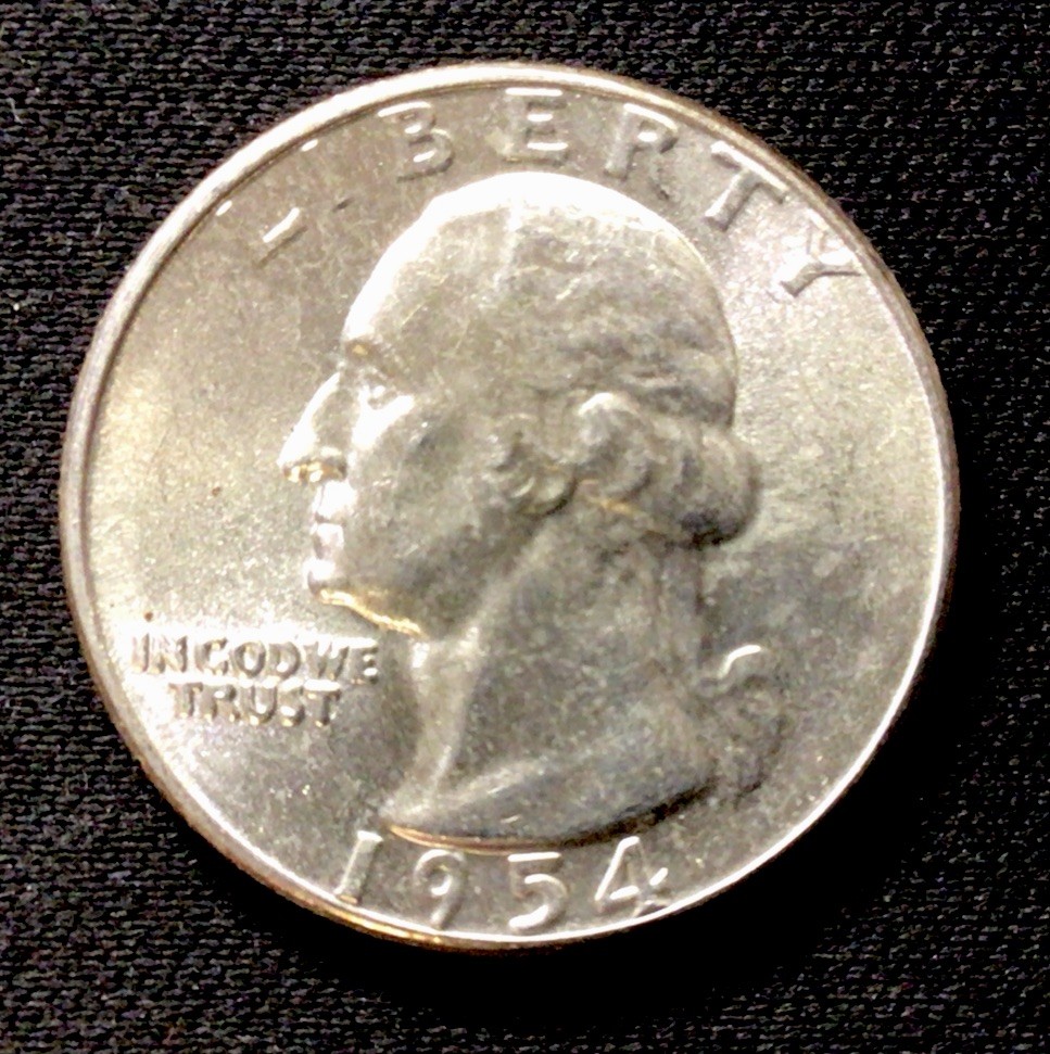1954 Washington Silver Quarter UNC! ENN Coins