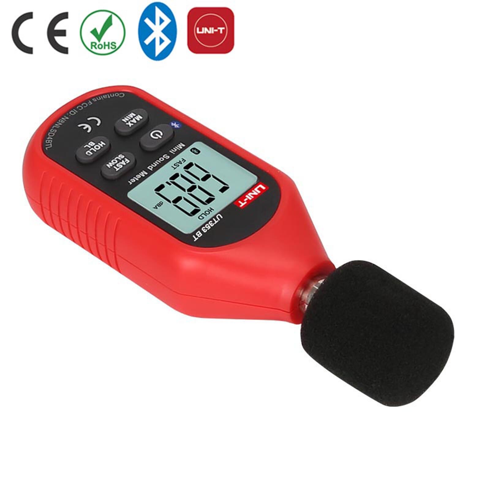 UNI-T UT353-BT Mini Sound Level Meter Adjustable Sampling RateLCD Backlight