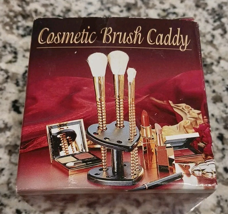 Heart Organizer Small Cosmetic Makeup Brush Caddy
