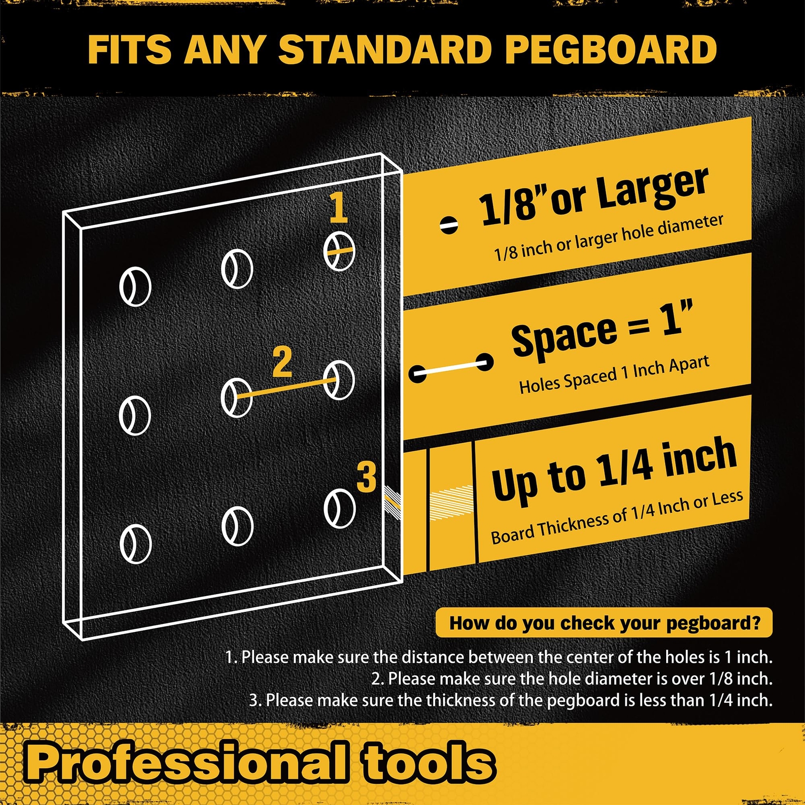 6Pack Pegboard Bins Parts Storage Tool Workbench Bins for Screws Nuts Bolts