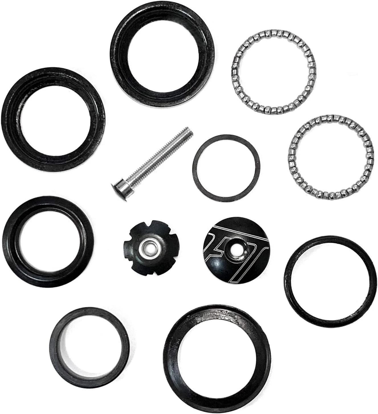 1-1/8" Headset Top Cap Bearings 34Mm/ 44Mm Diameter Threadless Stem Tapered Seal