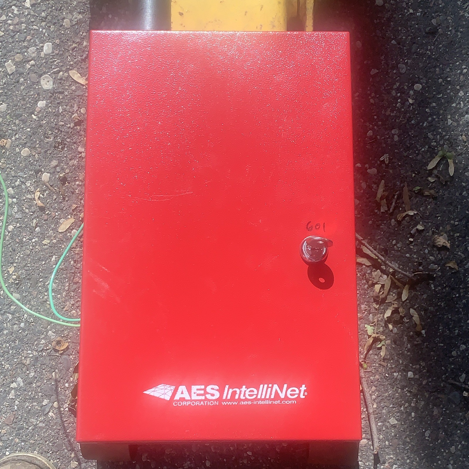AES IntelliNet 7788F Subscriber Unit RF Signaling Device - Red Enclosure