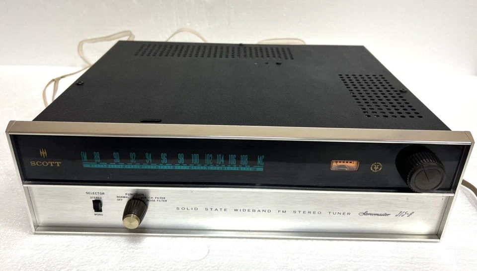 Scott Stereomaster 315-B FM Stereo Tuner Tested & Working!