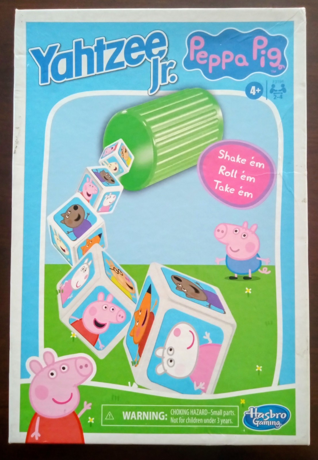 Yahtzee Jr Peppa Pig Game Replacement Pieces 2003