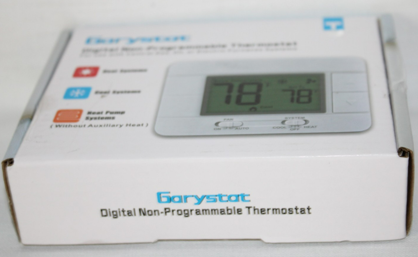 Garystat Single Stage Digital Non-Programable Thermostat G701 LCD Open Box #14