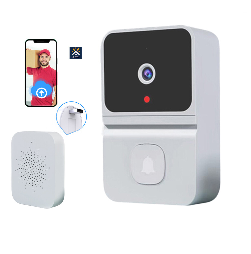 Smart Wireless WiFi Doorbell Camera Chime Phone Door Ring Intercom Security Bell