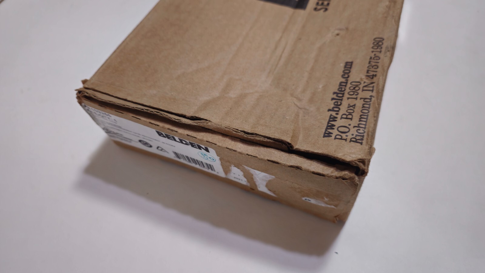 Belden AX103255 Cat 6+ Keyconnect 48 Port 2U Punch Down Patch Panel Black