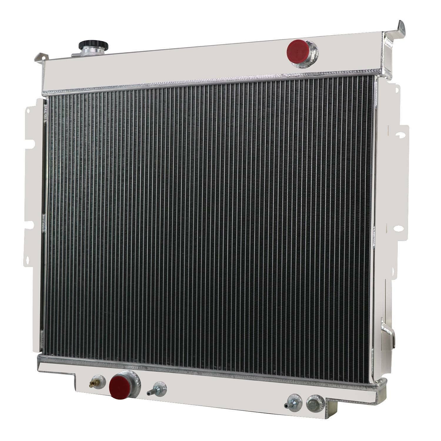 4 Row Aluminum Radiator for 1983-1996 F250 F350 F59 6.9L 7.3L V8 Diesel