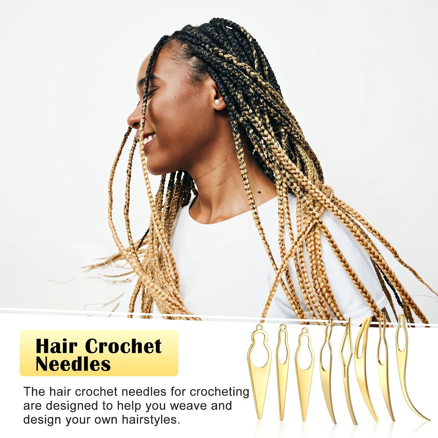 8PCS Interlocking Tool for Locs Dreadlock Interlocking Tool Locs Outstanding Tig