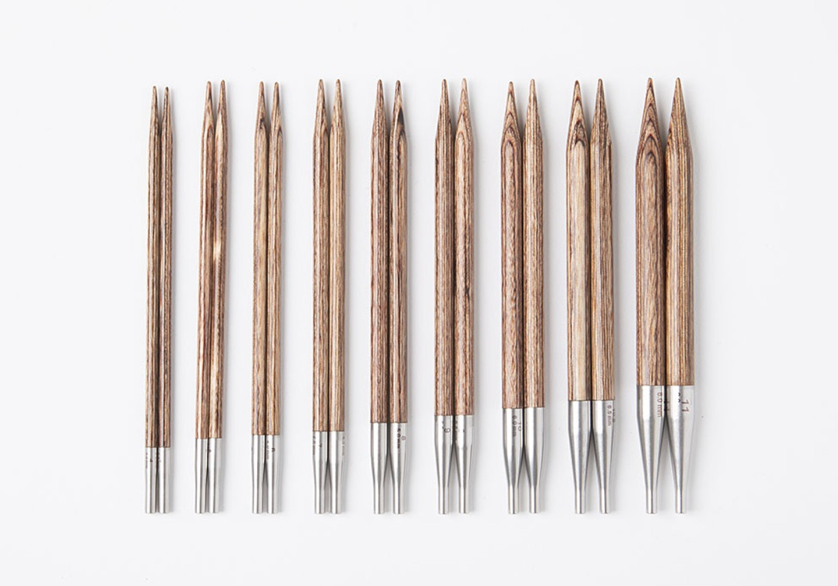 Knit Picks Moonstone Interchangeable Knitting Needle Set with Cables & Case