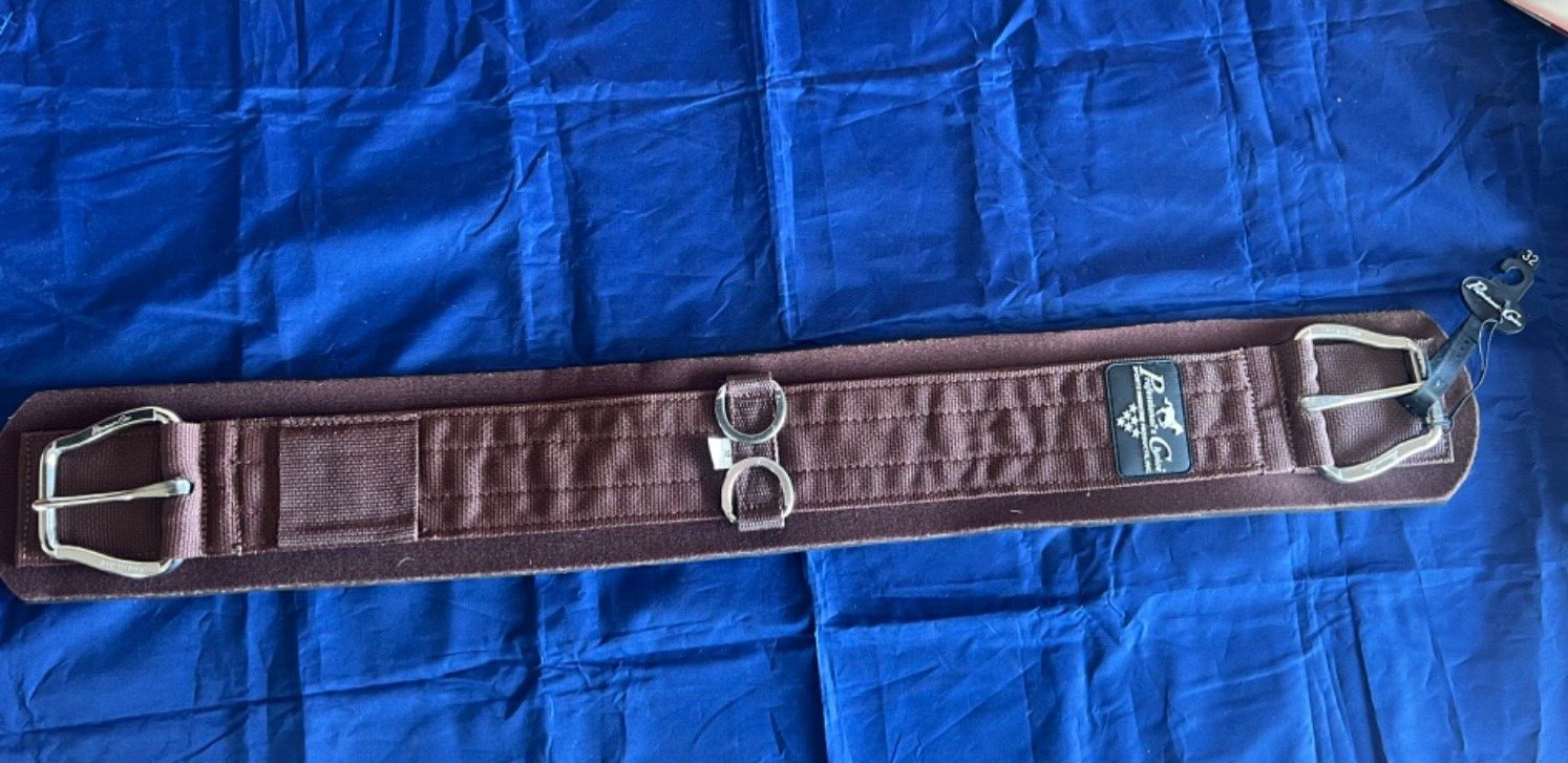 Professional's Choice SMX VenTECH BROWN Western Straight CINCH  Non-slip CINCH32