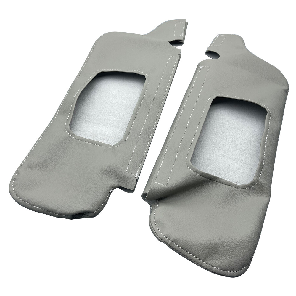 For 94-04 Ford Mustang Sun Visor Replacement Cover Driver Passenger Repair  GRAY