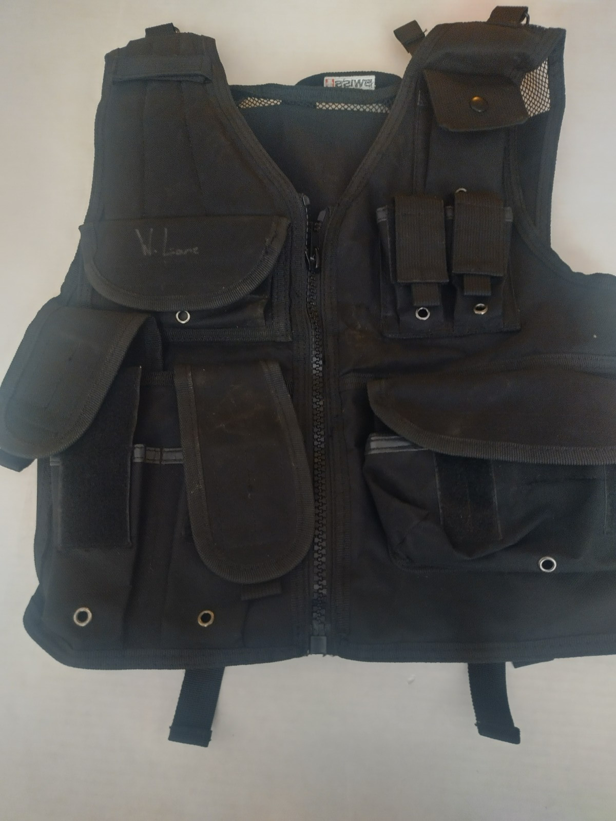 Swiss Arms Airsoft Tactical Vest, Many Pockets, Adjustable For Multiple Sizes