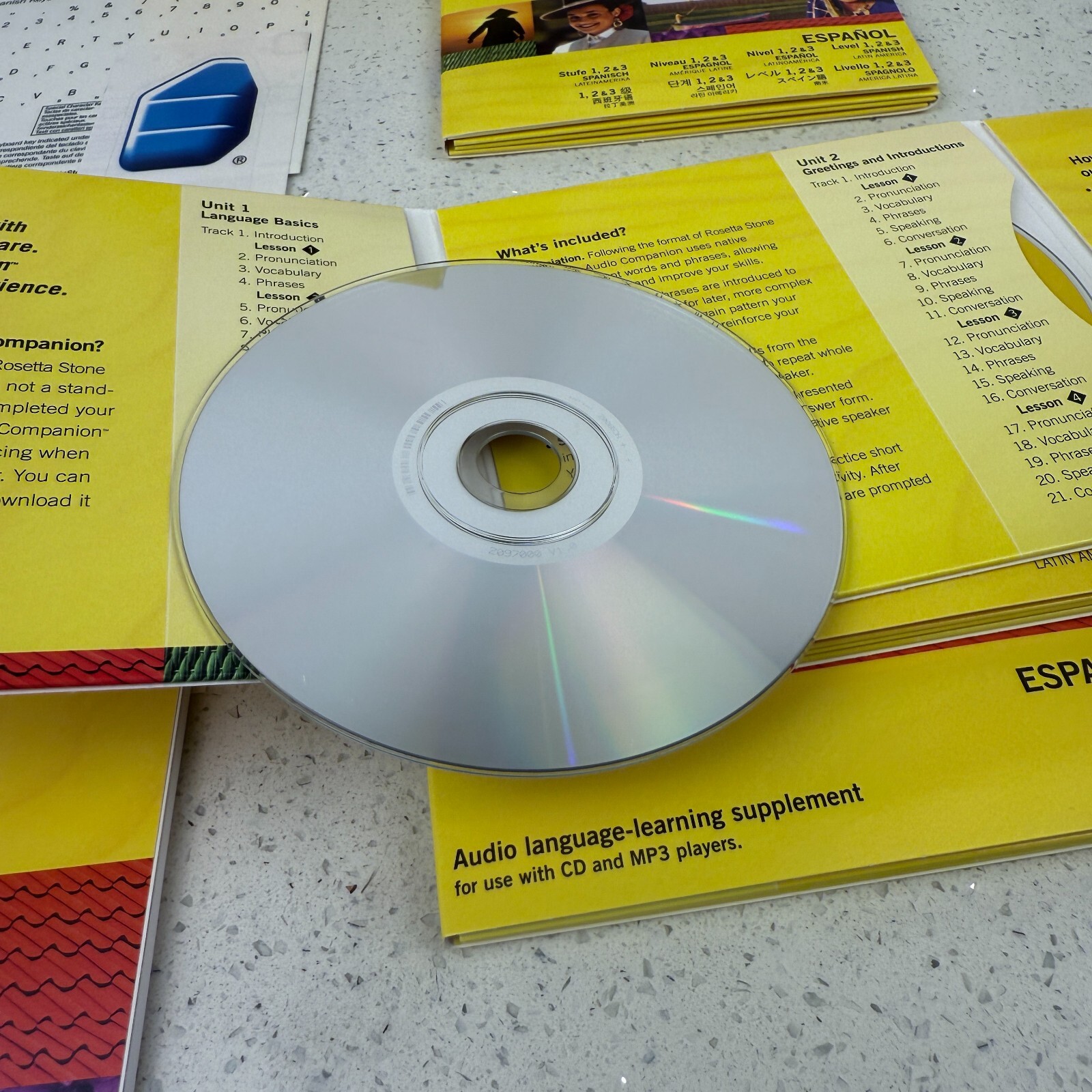 Rosetta Stone Español Spanish Version 3 Level 1, 2, & 3