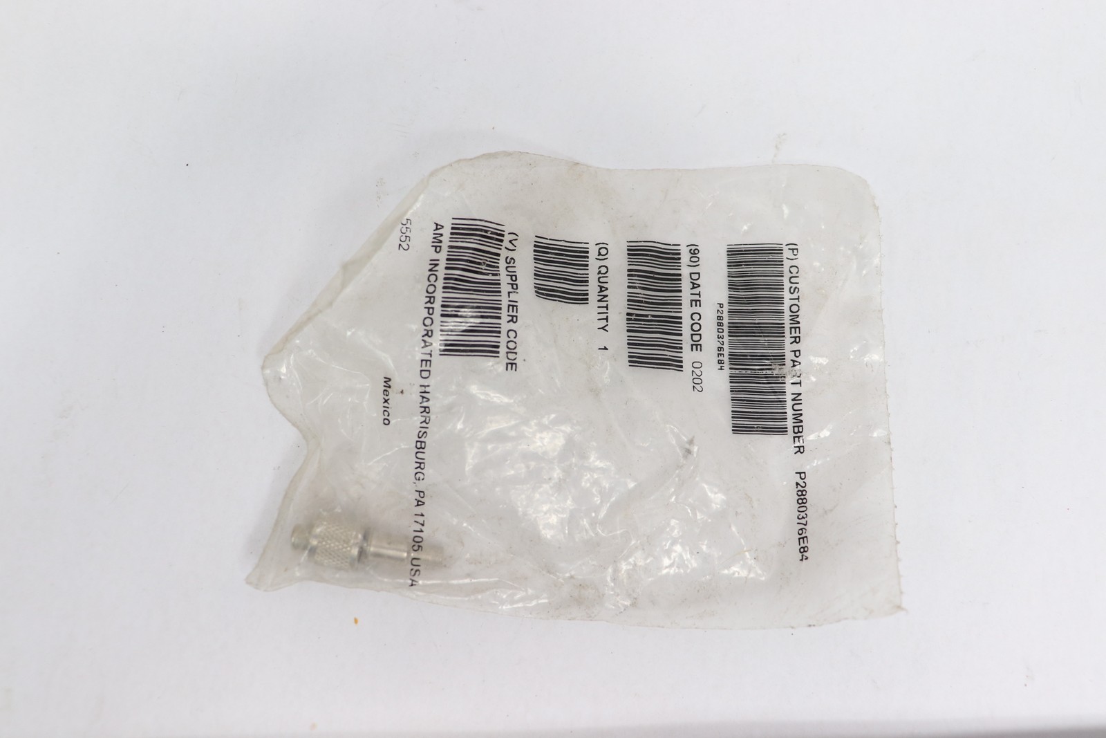 AMP Mini-UHF Coax Connector P2880376E84