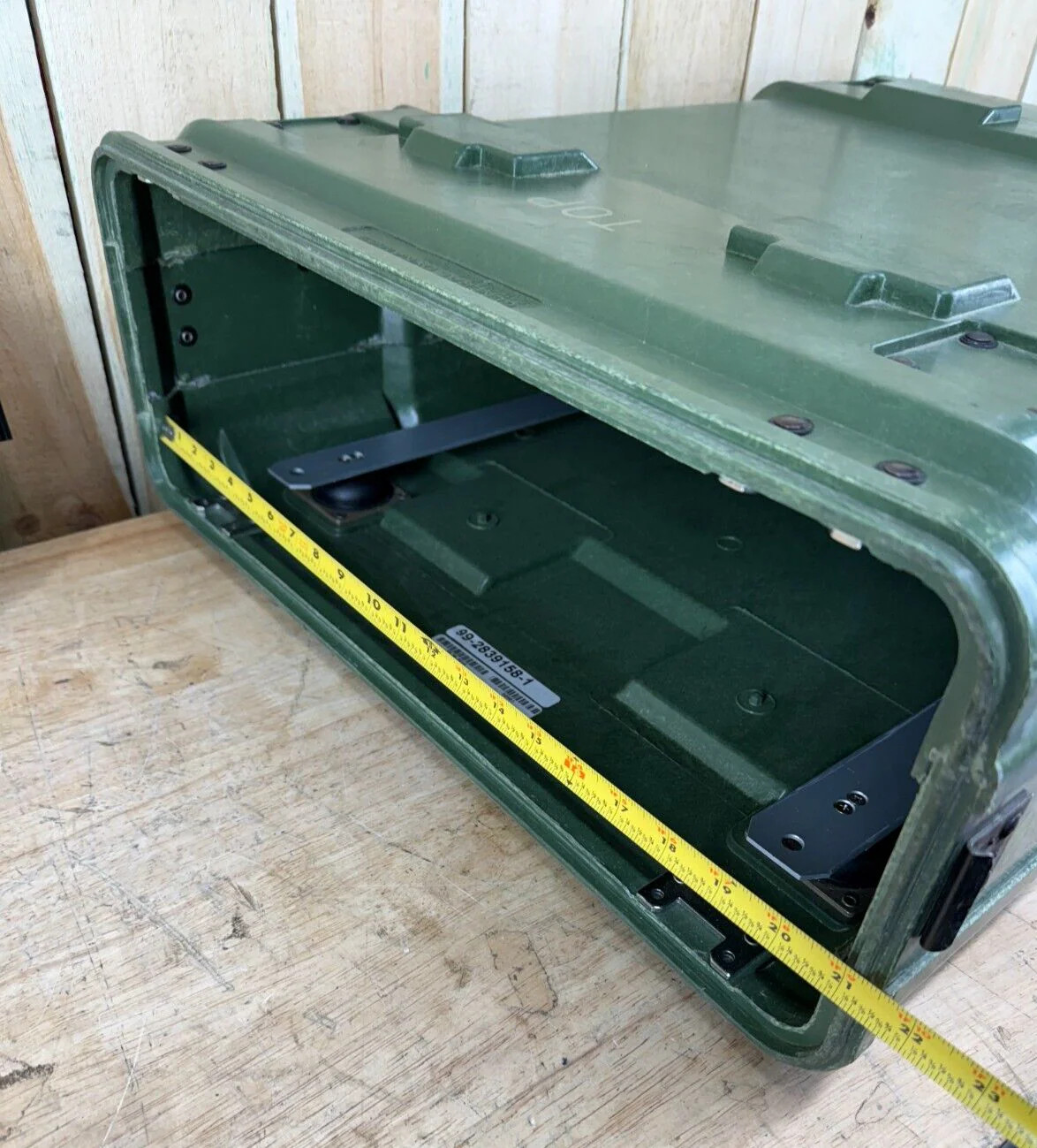 ECS Server Rack Rackmount 37X22.5X9.5" Waterproof Storage Case Pelican