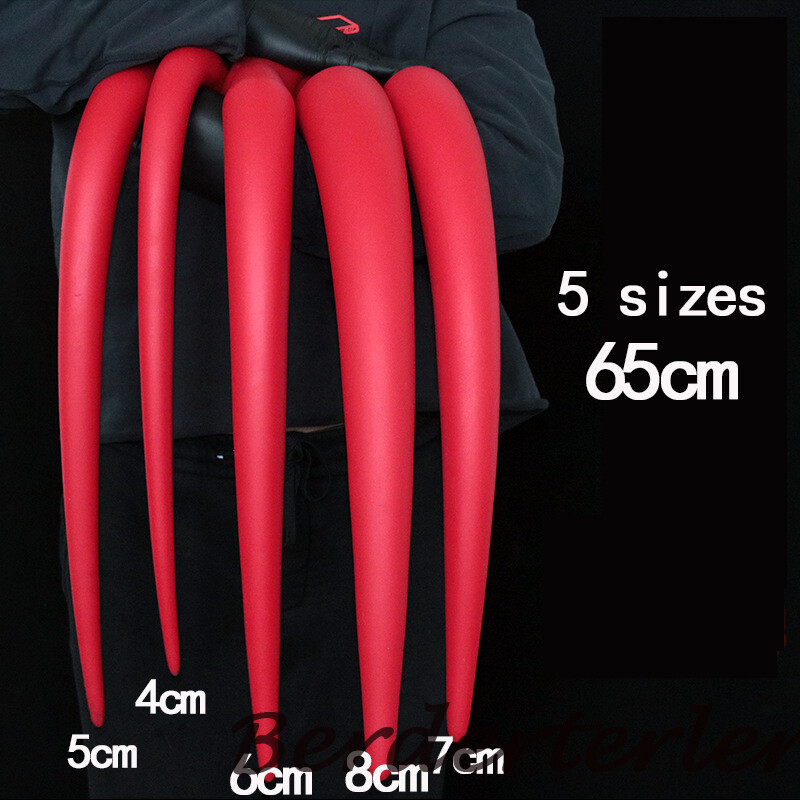 4-8cm Silicone 65cm Long Anal Butt Plug Penetration Dildo Anal Dilator