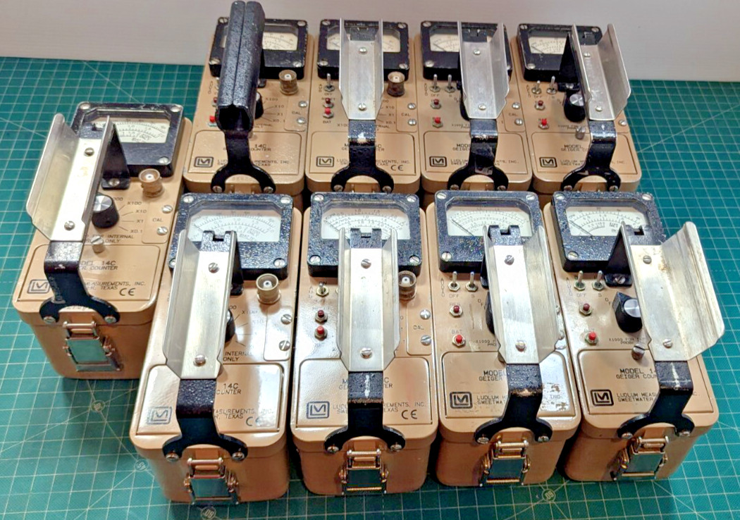 3rd Gen. 1x Ludlum Model 14C Survey Meter, Verified, and GUARANTEED for 1 yr