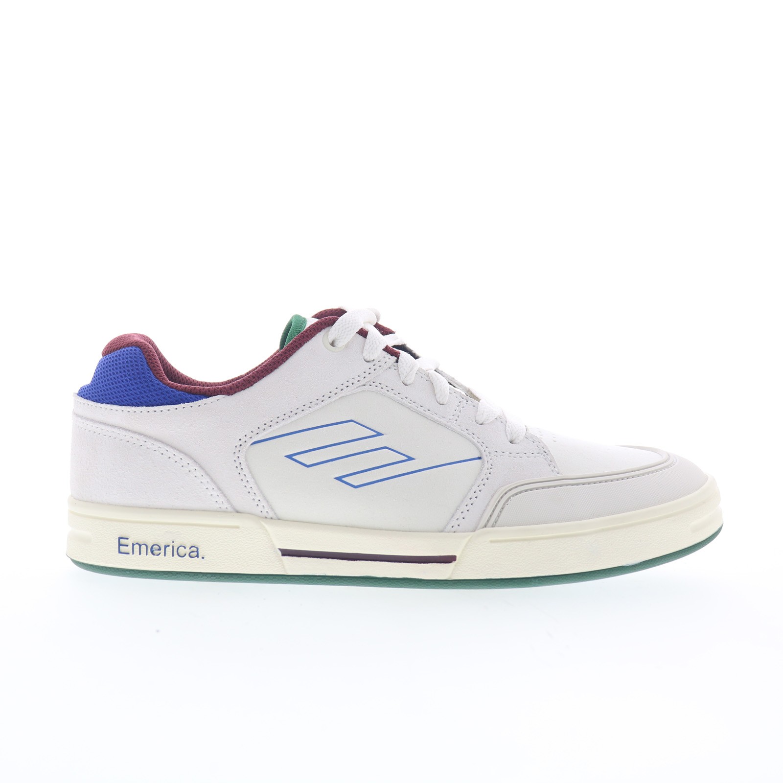 Emerica Heritic 6101000155704 Mens White Skate Inspired Sneakers Shoes