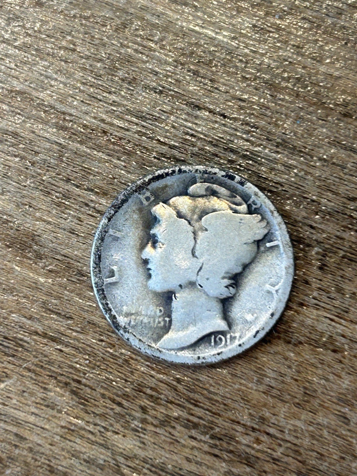 1917 Mercury Dime G