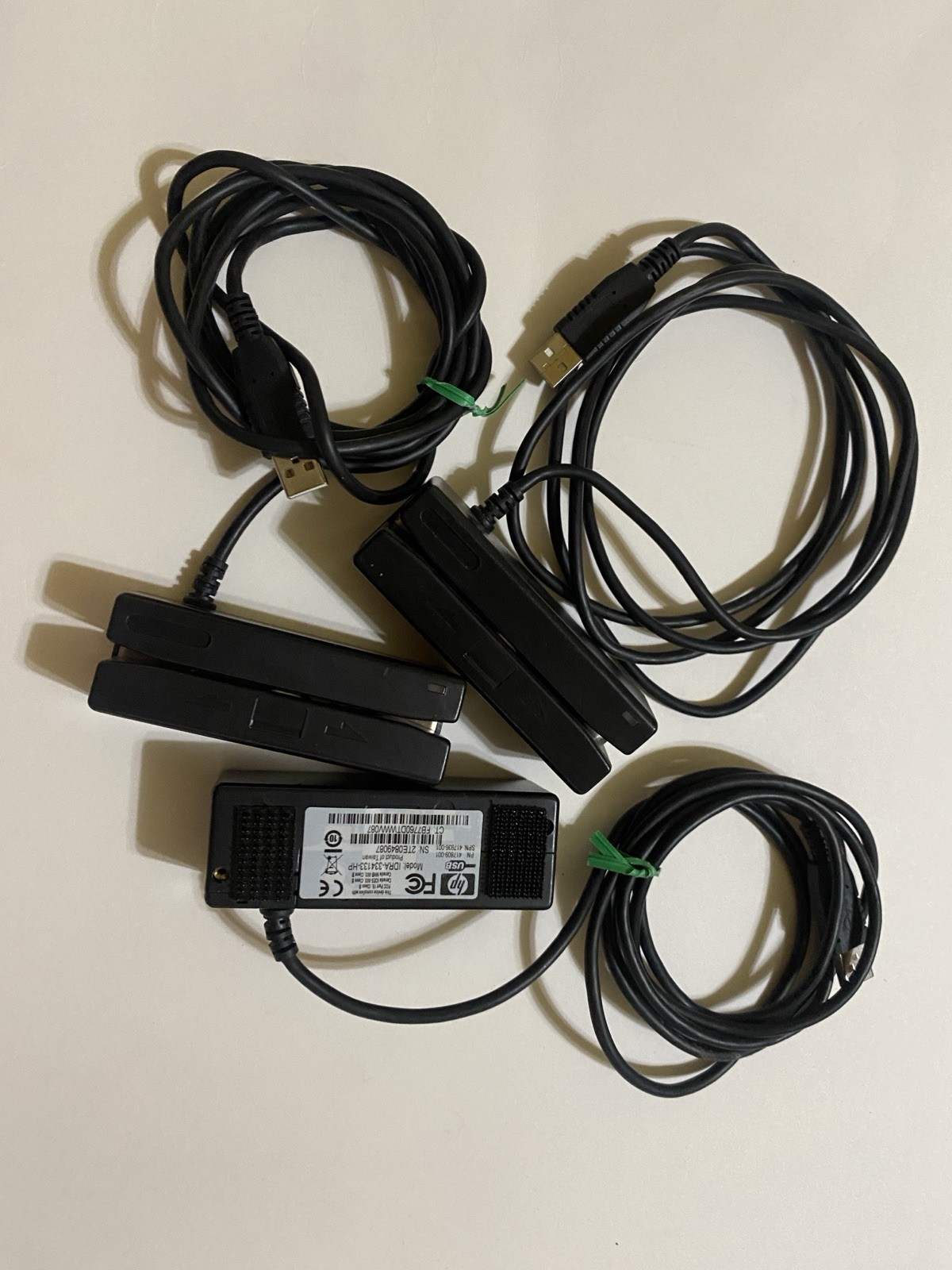3 HP USB Mini Magnetic Stripe Readers - IDRA-334133-HP